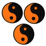 Discho  - Yin and Yang - black/orange - 3 pcs 